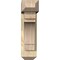 Ekena Millwork Merced Craftsman Rough Sawn Bracket w/ Offset Brace, Douglas Fir, 6"W x 18"D x 22"H BKT0604X18X22MRC04RDF - alternate 2